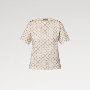 LOUIS VUITTON モノグラムプリントボートTシャツ