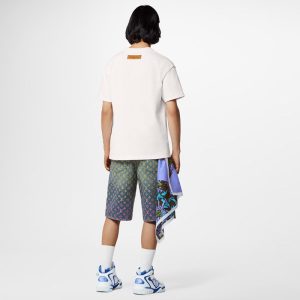 LOUIS VUITTON レインボープリントTシャツ