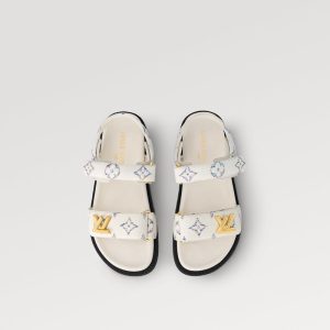 LOUIS VUITTON サンセット コンフォート フラットサンダル    Ref：1ACSH3