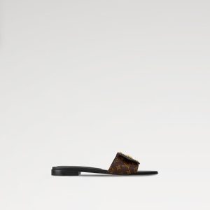 LOUIS VUITTONフレームフラットサンダル    Ref：1ACXWA