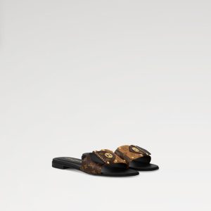 LOUIS VUITTONフレームフラットサンダル    Ref：1ACXWA