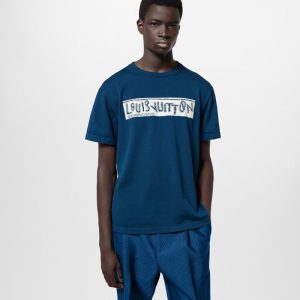 LOUIS VUITTON ショートスリーブコットンクルーネック