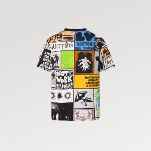LOUIS VUITTON プリントコットンTシャツ