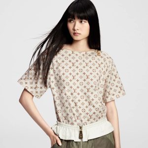 LOUIS VUITTON モノグラムプリントボートTシャツ