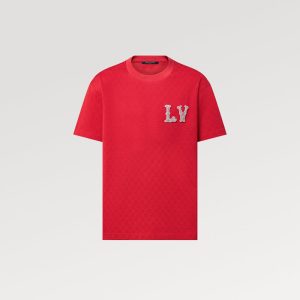 LOUIS VUITTON 刺繍パッチ コットンピケ Tシャツ