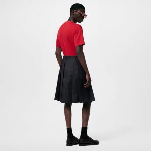 LOUIS VUITTON刺繍パッチ付きコットンピケTシャツ