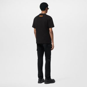 LOUIS VUITTON エンブロイダードシグネチャーコットンTシャツ