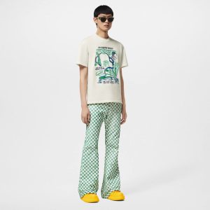 LOUIS VUITTON インターシャTシャツ
