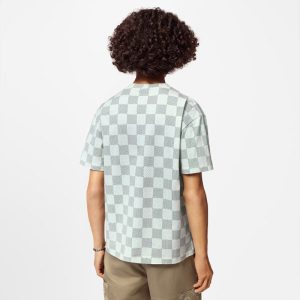 LOUIS VUITTON プリントコットン半袖Tシャツ