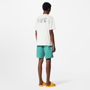 LOUIS VUITTON プリントコットン半袖