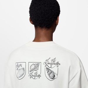 LOUIS VUITTON プリントコットン半袖