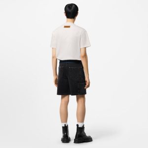 LOUIS VUITTON エンブロイダードシグネチャーコットンTシャツ