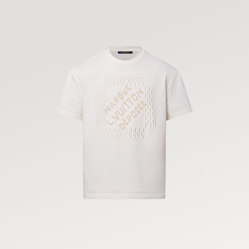 LOUIS VUITTON エンブロイダードシグネチャーコットンTシャツ