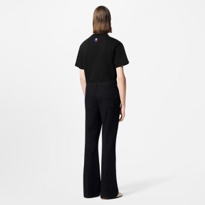 LOUIS VUITTON エンベリッシュドショートスリーブコットンクルーネック