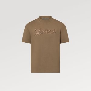 LOUIS VUITTON エンブロイダードシグネチャーコットンTシャツ