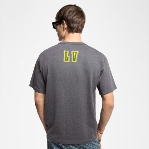 LOUIS VUITTON エンベリッシュドショートスリーブコットンクルーネック