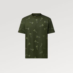 LOUIS VUITTON ジャカードコットンTシャツ