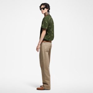 LOUIS VUITTON ジャカードコットンTシャツ