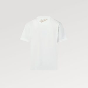 LOUIS VUITTON エンベリッシュドコットンTシャツ