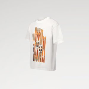 LOUIS VUITTON プリントコットンTシャツ