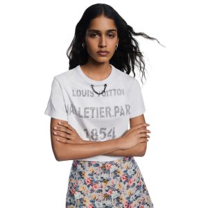 LOUIS VUITTON ステンシル シグネチャークロップトップ