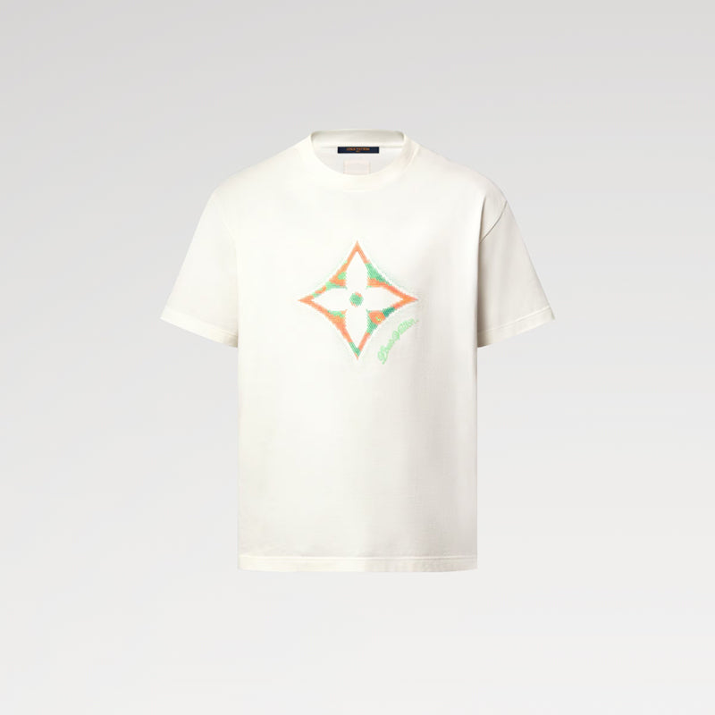 LOUIS VUITTON モノグラム フラワー 3DグラディエントプリントTシャツ