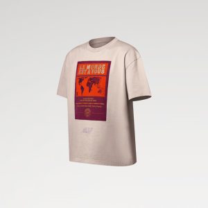 LOUIS VUITTON エンベリッシュド グラフィックコットンTシャツ