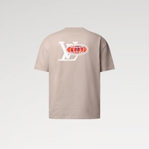 LOUIS VUITTON エンベリッシュド グラフィックコットンTシャツ