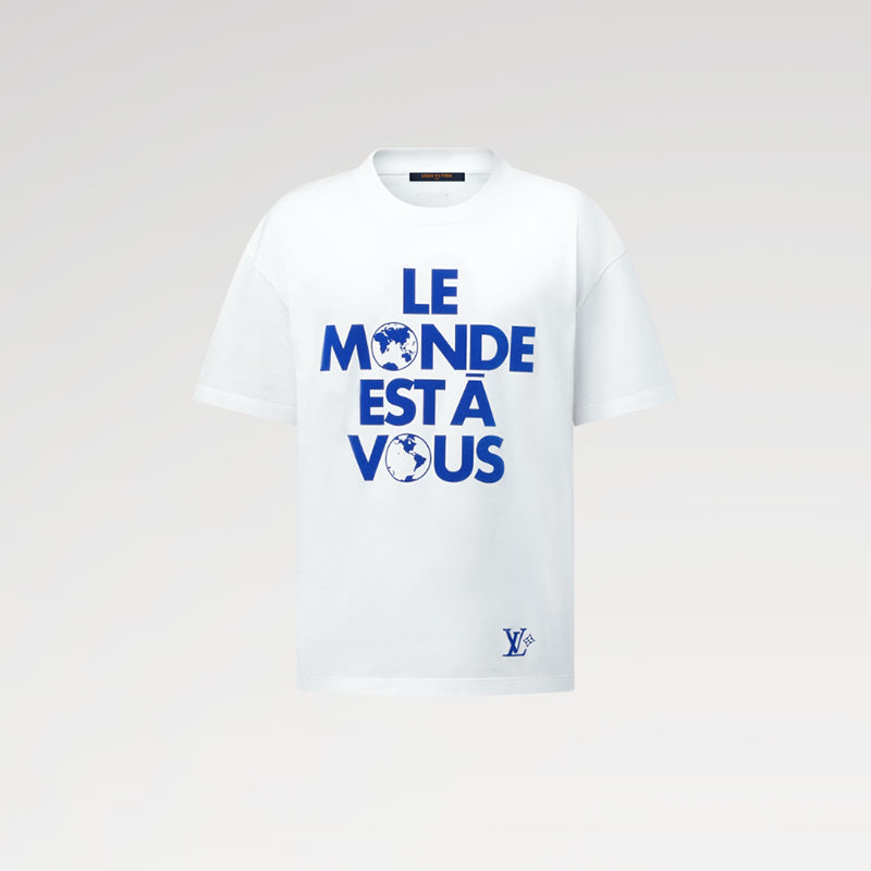 LOUIS VUITTON グラフィック コットンTシャツ