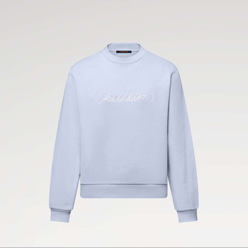 LOUIS VUITTON    エンブロイダリー コットンクルーネック