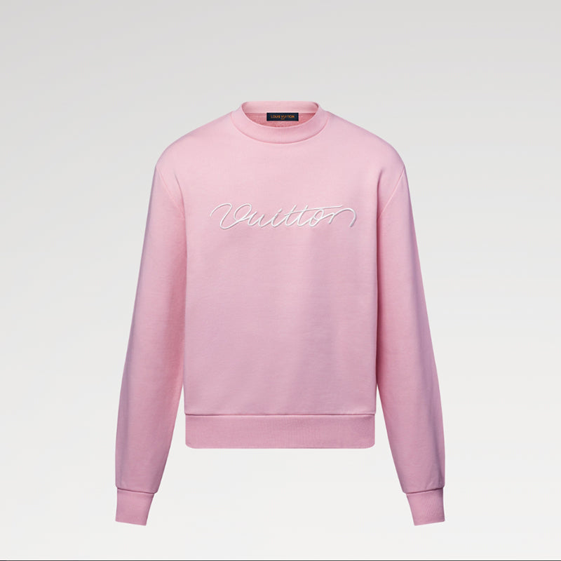 LOUIS VUITTON    エンブロイダリー コットンクルーネック