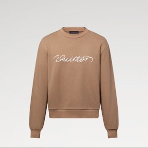 LOUIS VUITTON    エンブロイダリー コットンクルーネック