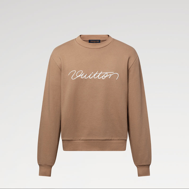 LOUIS VUITTON    エンブロイダリー コットンクルーネック