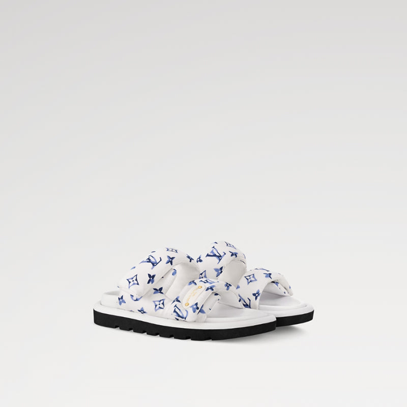 LOUIS VUITTON プールピロー ミュール    Ref：1AHMKK