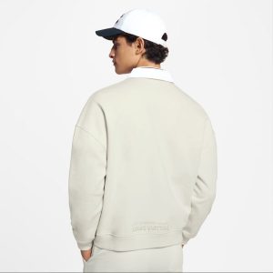 LOUIS VUITTON    エンベリッシュド ハーフジップ スウェットシャツ