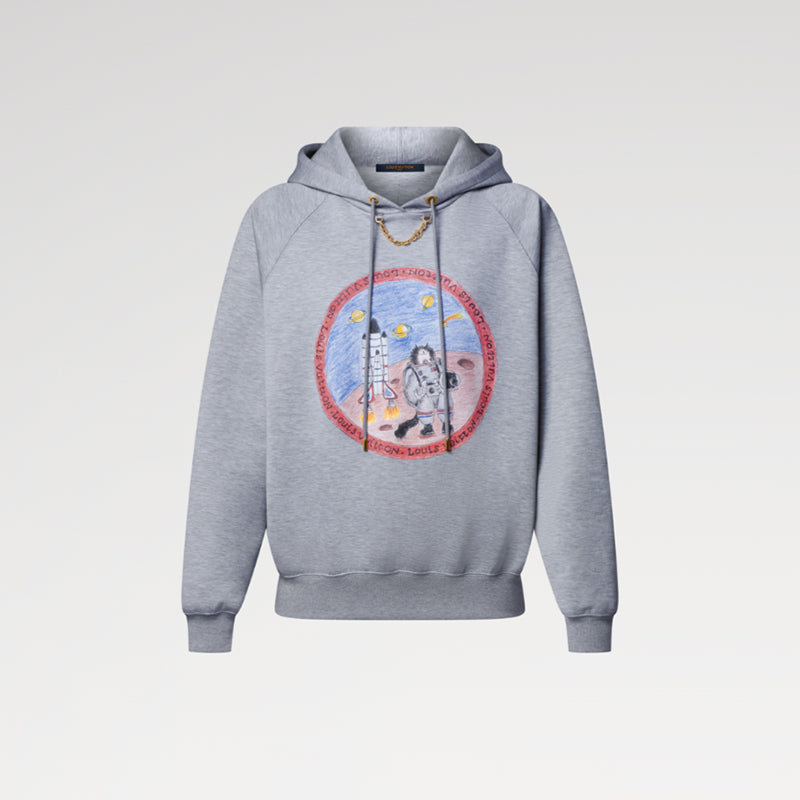 LOUIS VUITTON    キャットスタンプ フーディ