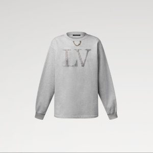 LOUIS VUITTON    ラインストーン シグネチャー セーター