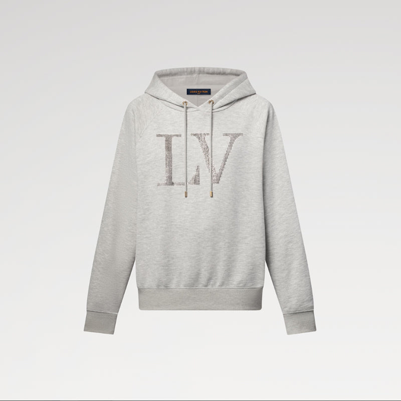 LOUIS VUITTON    ラインストーン シグネチャー フーディ
