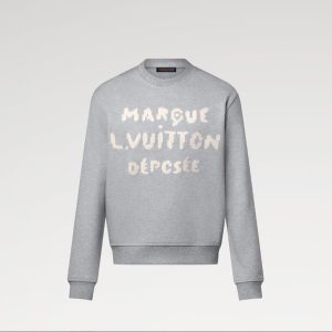 LOUIS VUITTON    エンブロイダリー シグネチャー スウェットシャツ