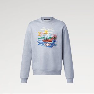 LOUIS VUITTON    エンブロイダリー スウェットシャツ