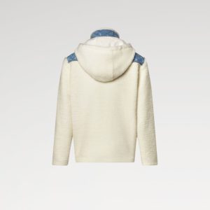 LOUIS VUITTON    モノグラムアクセント フリースジャケット  1AIQQJ