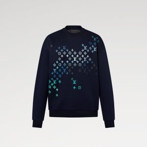 LOUIS VUITTON エンブロイダードコットンスウェットシャツ