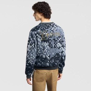 LOUIS VUITTON Versダモフラージュジャカードプルオーバー