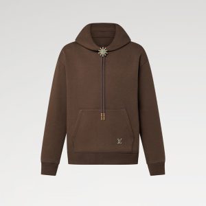 LOUIS VUITTON エンベリッシュドコットンフーディ