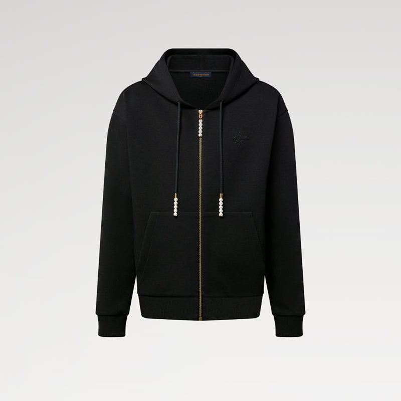 LOUIS VUITTON エンブロイダードジャージーフーディ