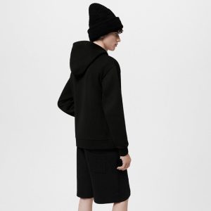 LOUIS VUITTON エンブロイダードジャージーフーディ