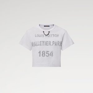 LOUIS VUITTON ステンシル シグネチャークロップトップ