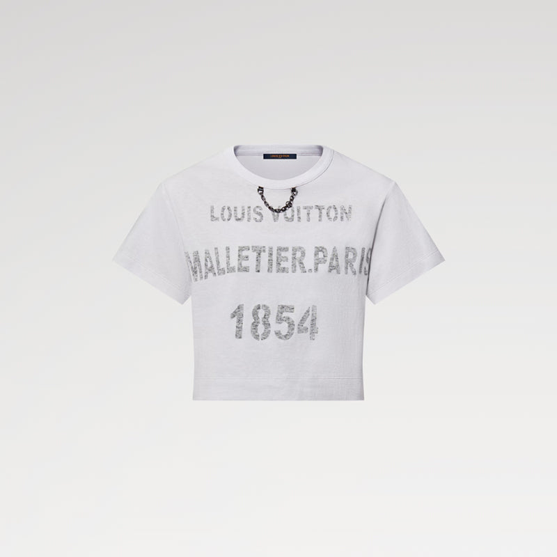 LOUIS VUITTON ステンシル シグネチャークロップトップ