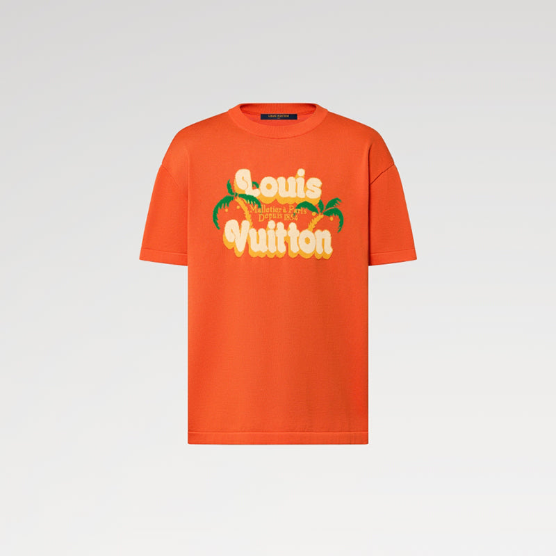 LOUIS VUITTON ショートスリーブコットンクルーネック