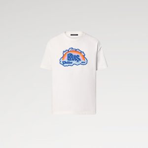 LOUIS VUITTON レインボープリントTシャツ